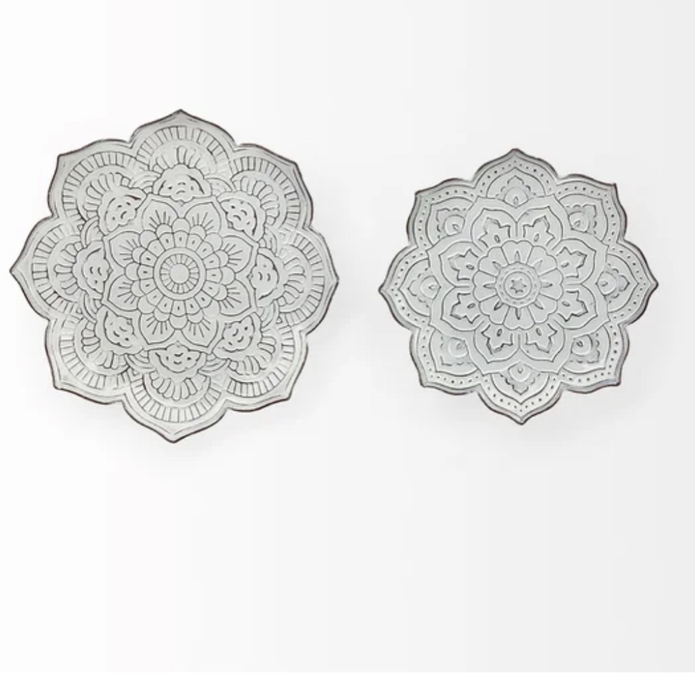 2 Pc Set Metal Wall Decor by Bungalow Rose - Picture 8 of 9